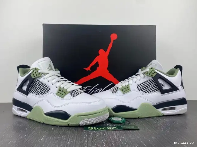 MaikeSneakers Seafoam Air 4 WMNS Jordan AQ9129-103 0603